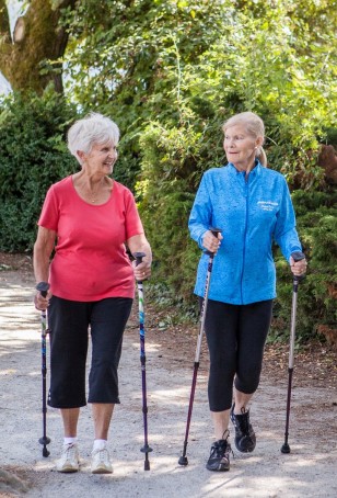 Image of people using activator poles.