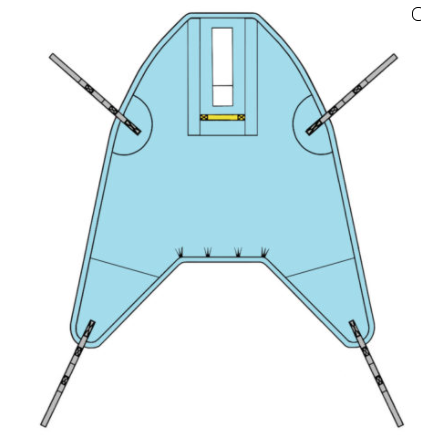 Disposable High Easy Sling Disposable High Easy Sling- Loops
