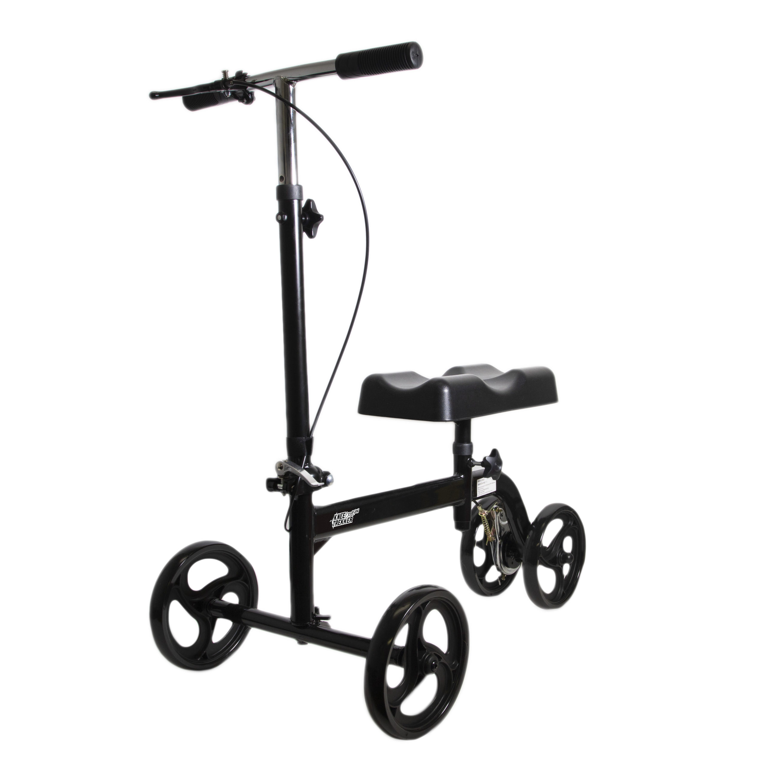 Excursion knee walker, angled view