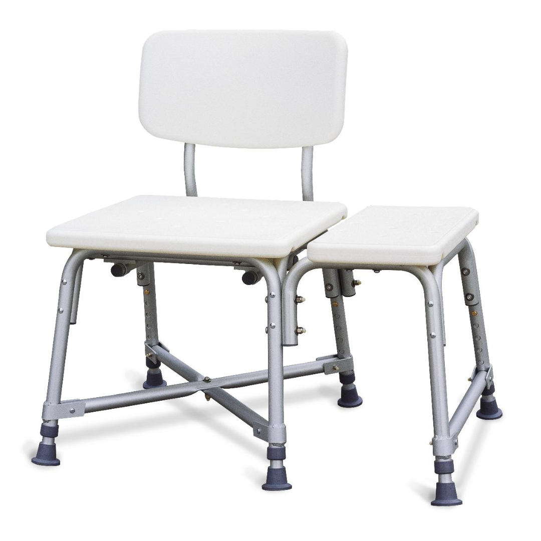Medline Bariatric Transfer Bench Medline Bariatric Transfer Bench with Back