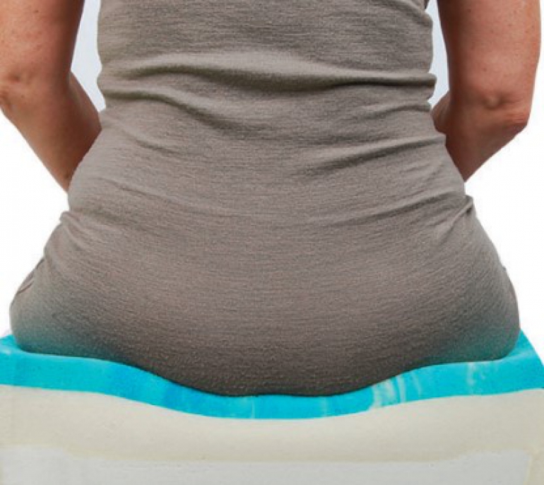 Matrx Multi Cushion without cover, seated person shown from behind