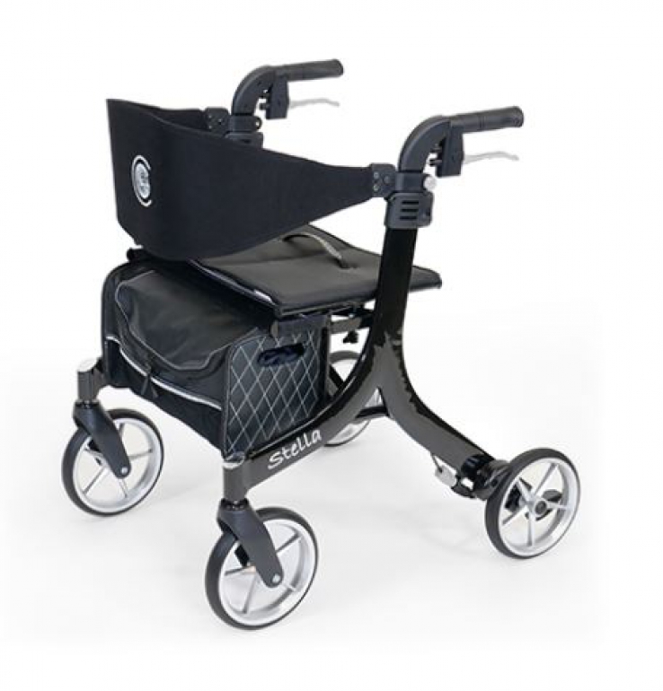 Stella Rollator Black Photos