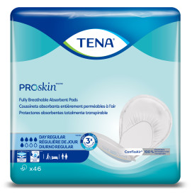 TENA ProSkin™ Day Regular Absorbent Pads Moderate Absorbency TENA ProSkin™ Day Regular Absorbent Pads Moderate Absorbency