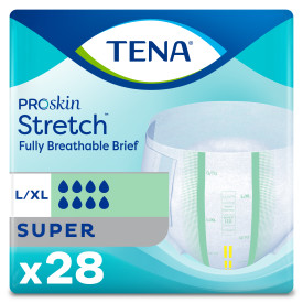 TENA ProSkin™ Stretch Super Incontinence Brief, Heavy Absorbency, Unisex