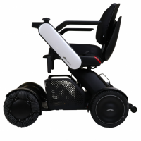 The WHILL C2 is shown with white accents from the side thumbnail