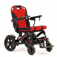 Travel Buggy VISTA in Red, viewed at an angle thumbnail