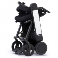 The WHILL Model F chair folded compactly thumbnail