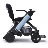 The WHILL Model F Wheelchair in Light Blue thumbnail