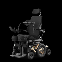 The M Corpus VS chair in the seated position, shown at a side angle thumbnail