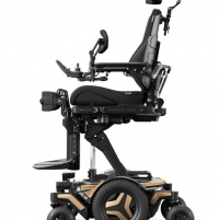 The M Corpus VS chair in the elevated, seated position, shown from the side thumbnail