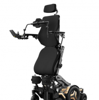 The M Corpus VS Standing Wheelchair shown in the fully upright, standing position thumbnail