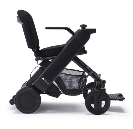 WHILL Model F Wheelchair black The WHILL Model F Wheelchair in black